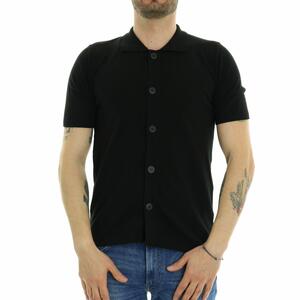 CAMICIA IN MAGLIA BERNA NERO